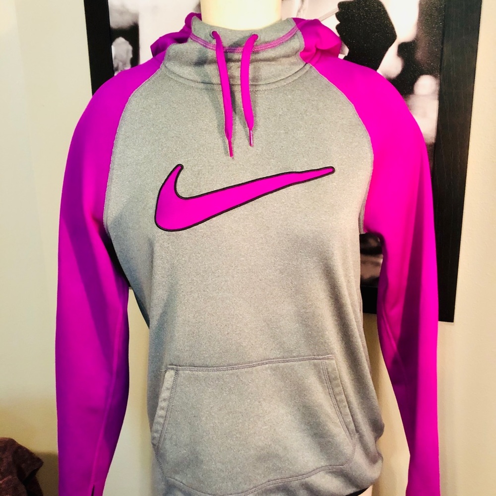 Nike bright purple  hoddie